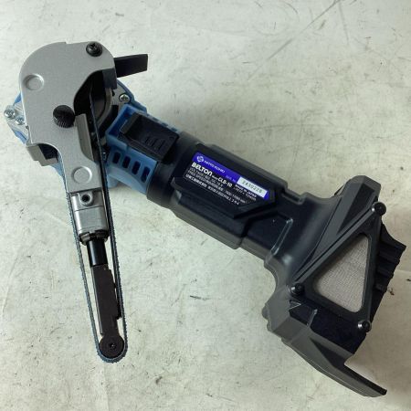 NITTO ベルトサンダ コードレス式 10mm 18v 2.0Ah CBL-10 ブルー×ブラック 付属品完備