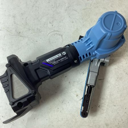 NITTO ベルトサンダ コードレス式 10mm 18v 2.0Ah CBL-10 ブルー×ブラック 付属品完備