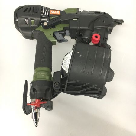  MAX マックス エア釘打ち 高圧 65mm 限定色 HN-65N4 グリーン (ケース付)