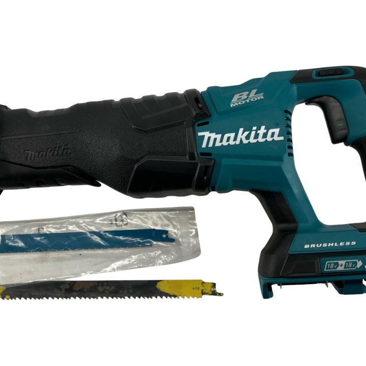 【2点セット】電動式レシプロソー レシプロソー 18vバッテリー bl1860b マキタ 18V 充電式レシプロソー JR184DZ + BL1860B 本体＋