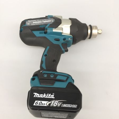  MAKITA マキタ 18V　充電式インパクトレンチ　(6.0Ahバッテリー×2、充電器DC18RC、ケース付) TW1001DRGX