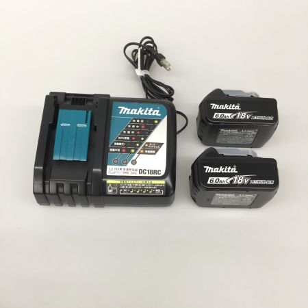  MAKITA マキタ 18V　充電式インパクトレンチ　(6.0Ahバッテリー×2、充電器DC18RC、ケース付) TW1001DRGX