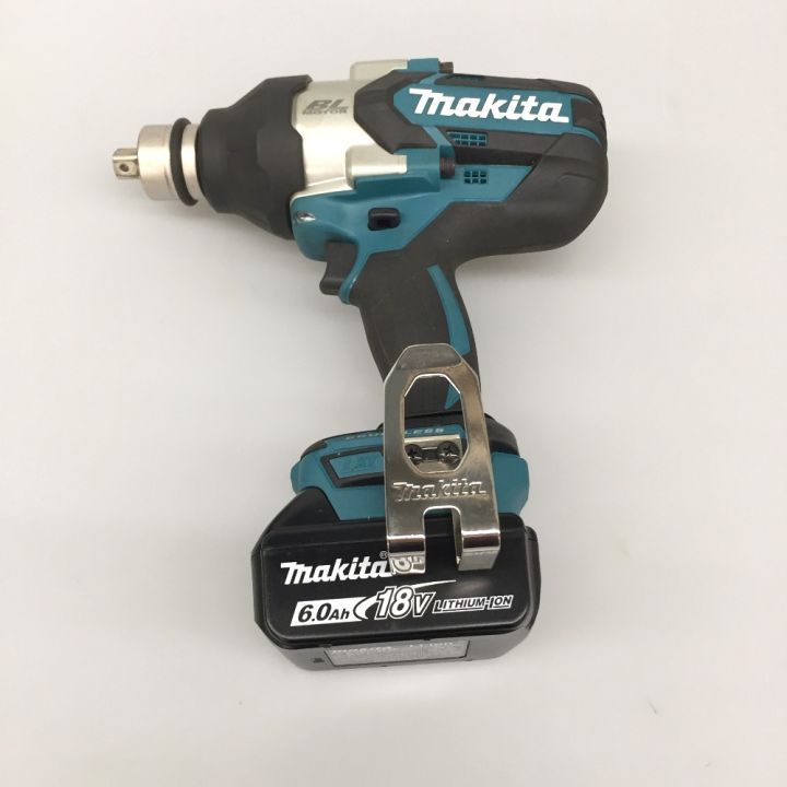 MAKITA マキタ 18V 充電式インパクトレンチ (6.0Ahバッテリー×2、充電 