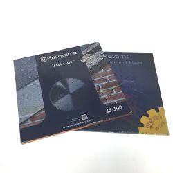 △△ Husqvarna ハスクバーナ ダイヤモンドブレード 2枚セット Vari Cut/420 12インチ Bランク