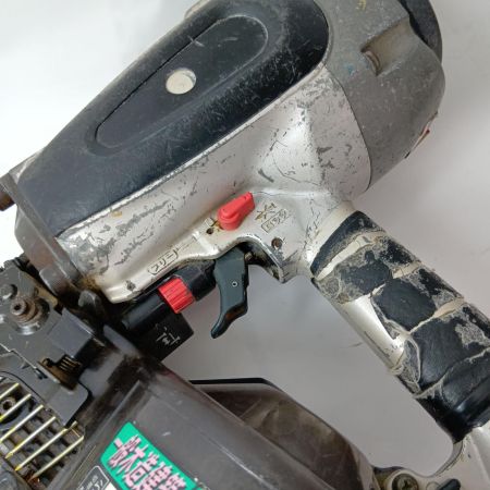 日立工機 エア釘打ち 常圧 90mm NV90AB2 ブラック×シルバー