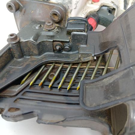 日立工機 エア釘打ち 常圧 90mm NV90AB2 ブラック×シルバー
