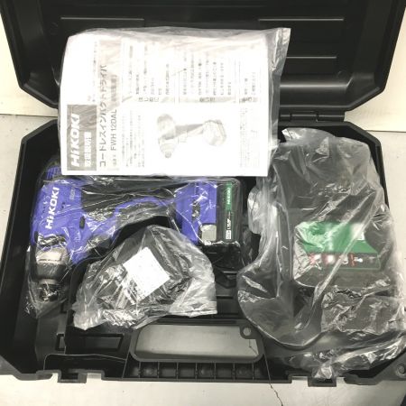  HiKOKI ハイコーキ 10.8V コードレスインパクトドライバー 充電器・充電池2個・ケース付  FWH12DAL ネイビー
