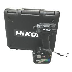 △△ HiKOKI ハイコーキ インパクトドライバ 充電器・充電池1個・ケース付 コードレス式 36v WH36DCPX2 ブラック Aランク