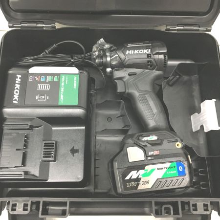  HiKOKI ハイコーキ インパクトドライバ 充電器・充電池1個・ケース付 コードレス式 36v WH36DCPX2 ブラック