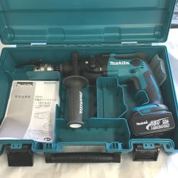 △△ MAKITA マキタ 16mm 18v　充電式ハンマドリル　充電池1個付 HR165DZK ブルー Aランク
