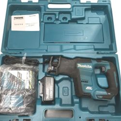 △△ MAKITA マキタ 18V 充電式レシプロソー 充電器 バッテリー1個　（充電回数14回） ケース付 JR188D ブルー Bランク
