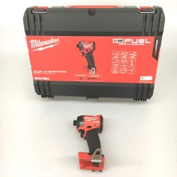 △△ Milwaukee M18 FUEL インパクトドライバ 18v M18 FUEL レッド×ブラック ケース付属 Sランク