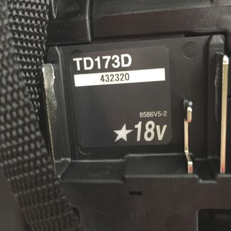  MAKITA マキタ インパクトドライバー 18v　本体のみ TD173DRGXB