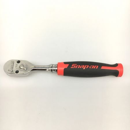  Snap-on スナップオン 3/8dr 100ギア ソフトグリップラチェット FH100 レッド