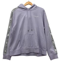 △△ COACH コーチ エッセンシャル フーディー シグネチャー Lサイズ C8784 ラベンダー Cランク