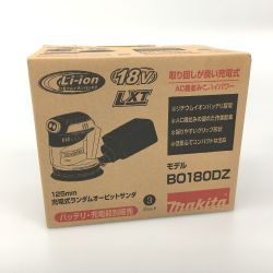 △△ MAKITA マキタ 充電式ランダムオービットサンダ 125mm 18v  本体のみ BO180DZ Sランク