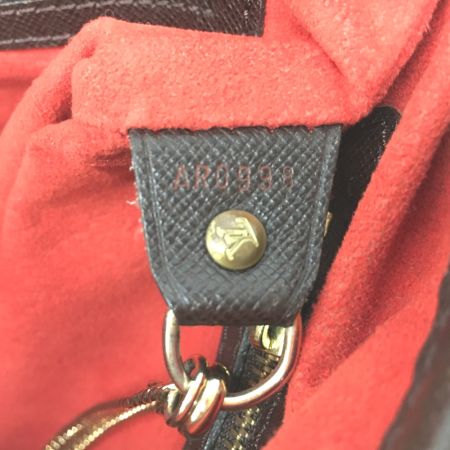  LOUIS VUITTON ルイヴィトン ダミエ エベヌ マレ ポーチ欠品  N42240 ブラウン
