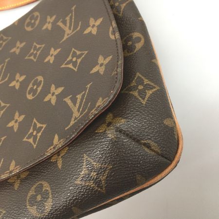  LOUIS VUITTON ルイヴィトン モノグラム ミュゼットタンゴ ショルダーバッグ　 M51388 ブラウン