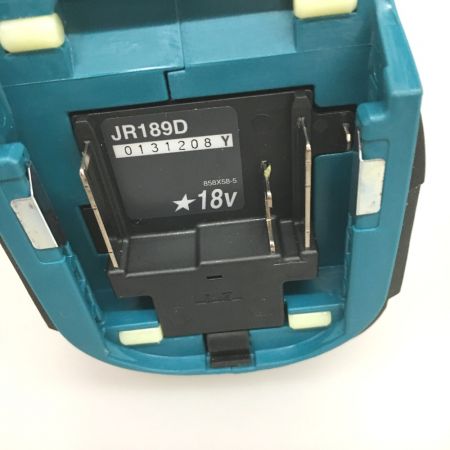  MAKITA マキタ 充電式レシプロソー JR189DRGX ブルー 18v 充電器・充電池2個・ケース付