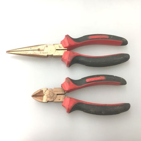   X-Spark　防爆　工具 プラスドライバー　マイナスドライバー 　ペンチ等6点セット