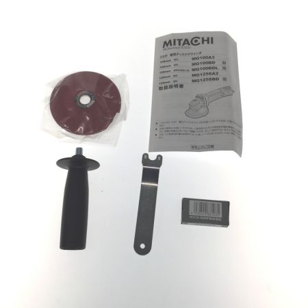  MITACHI ミタチ　１００ｍｍ ディスクグラインダー　 MG100A3