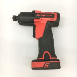 △△ Snap-on スナップオン 1/4" コードレスインパクトドライバ 14.4v CT761QC レッド 充電池1個付 Bランク