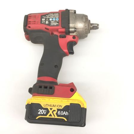  MAC TOOLS マック 1/2インチ ブラシレスインパクトレンチ MCF894 レッド コードレス式 20V バッテリー1個付