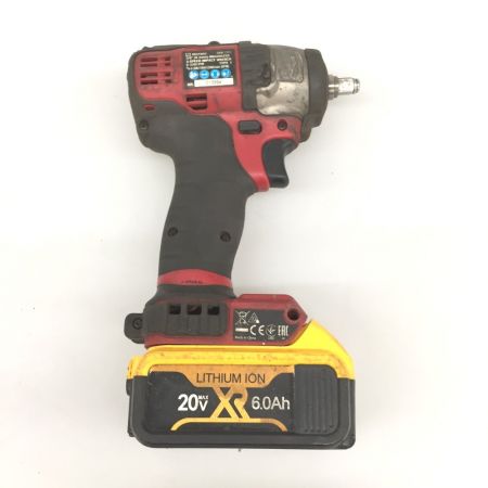  MAC TOOLS マック 3/8インチ ブラシレスインパクトレンチ MCF891 レッド コードレス式 18V バッテリー1個付