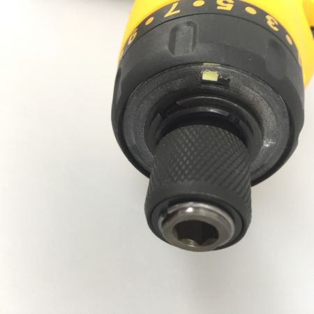  DEWALT コードレス電動ドライバー DCF680G2 イエロー 7.2V 充電器・充電池2個・ケース付