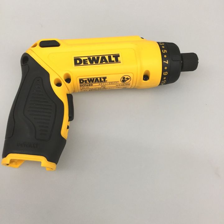 DEWALT コードレス電動ドライバー DCF680G2 イエロー 7.2V 充電器・充電池2個・ケース付｜中古｜なんでもリサイクルビッグバン