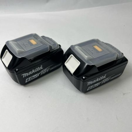  MAKITA マキタ 充電式インパクトドライバ（黒） 18V 6Ah バッテリ2本 充電器 ケース付 TD173DRGXB ブラック 未使用品