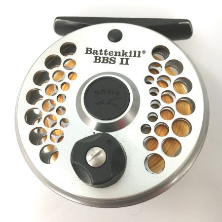  ORVIS オービス フライリール Battenkill BBS2 Battenkill BBs2 ケース、ライン付 サビ有