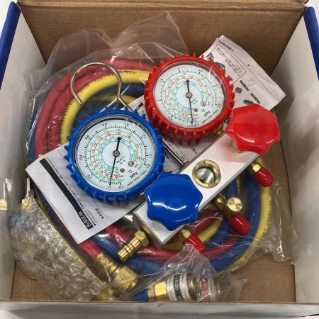 ASTRO PRODUCTS アストロプロダクツ マニホールドゲージ AP071114 レッド×ブルー