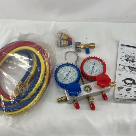 ASTRO PRODUCTS アストロプロダクツ マニホールドゲージ AP071114 レッド×ブルー