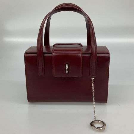  Cartier カルティエ パンテール マストライン ボックス型ハンドバッグ アズキ