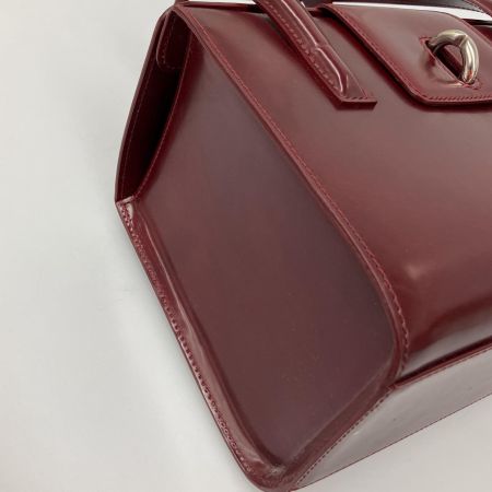  Cartier カルティエ パンテール マストライン ボックス型ハンドバッグ アズキ
