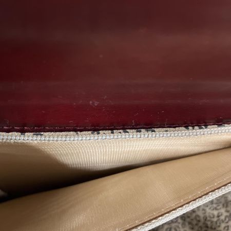  Cartier カルティエ パンテール マストライン ボックス型ハンドバッグ アズキ