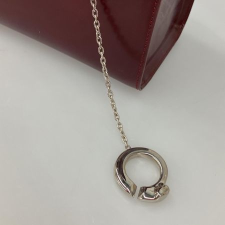  Cartier カルティエ パンテール マストライン ボックス型ハンドバッグ アズキ