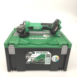 △△ HiKOKI ハイコーキ コードレスディスクグラインダ G3610DC2XPZ グリーン 36v 100mm 充電器・充電池2個・ケース付 Sランク