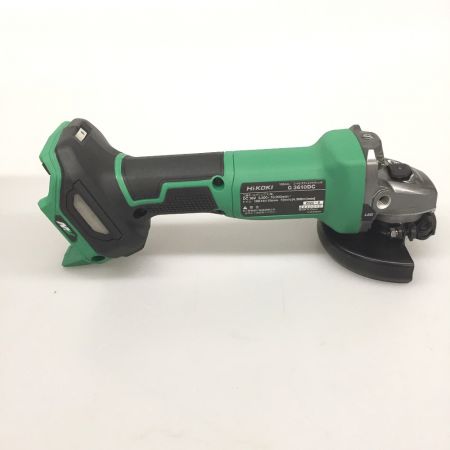  HiKOKI ハイコーキ コードレスディスクグラインダ G3610DC2XPZ グリーン 36v 100mm 充電器・充電池2個・ケース付