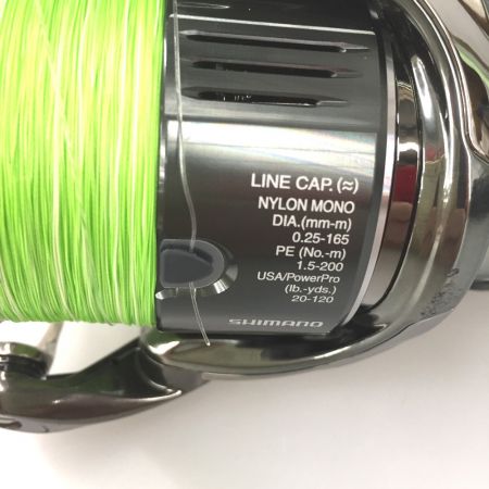  SHIMANO シマノ スピニングリール 22ステラ 4000MHG-K 4000MHGK ブラック 箱、ライン付