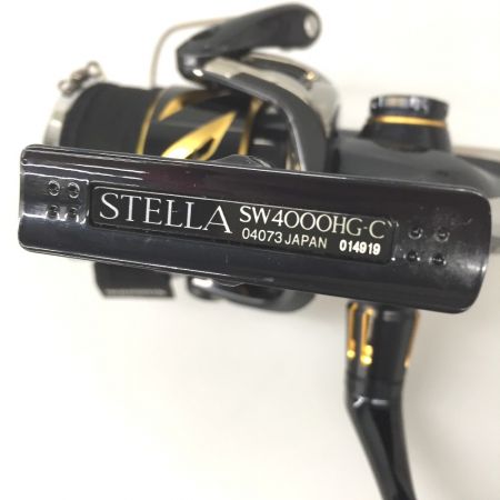  SHIMANO シマノ スピニングリール 20ステラ SW4000HG-C SW4000HG-C 箱、ライン付属