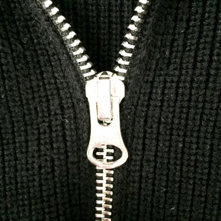  STONE ISLAND ストーンアイランド コンパスパッチ カーディガン ドライバーズニット　サイズM V0029 ブラック