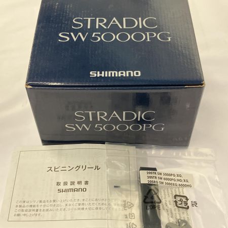  SHIMANO シマノ スピニングリール  20ストラディック SW 5000PG 箱付 04243