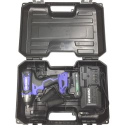 △△ HiKOKI ハイコーキ 18V 充電式インパクトレンチ 充電器・充電池1個・ケース付 Fwr18df ブルー Aランク