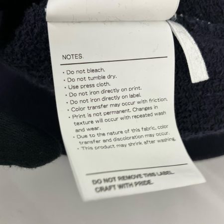  wtaps ダブルタップス 23SS カレッジロゴ クルーネックスウェット 4 231ATDT-CSM02 ネイビー