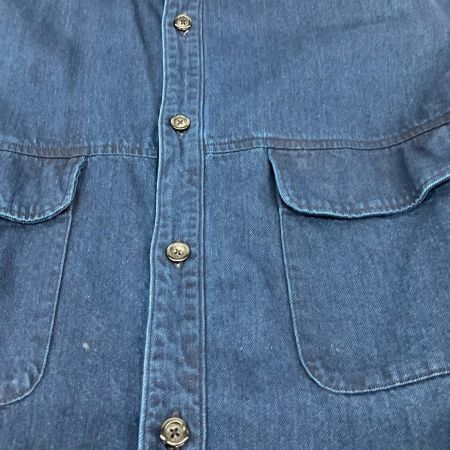  wtaps ダブルタップス 23SS WCPO LS COTTON DENIM 231WVDT-SHM01 長袖デニムシャツ 04 ネイビー