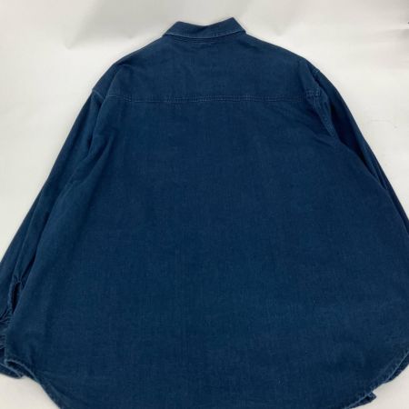  wtaps ダブルタップス 23SS WCPO LS COTTON DENIM 231WVDT-SHM01 長袖デニムシャツ 04 ネイビー