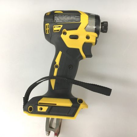  MAKITA マキタ 充電式インパクトドライバ 18v　充電池1個 BL1860B(充電回数1回)付 TD173D イエロー