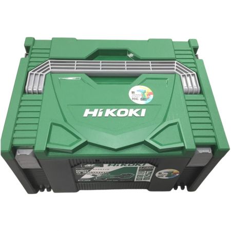  HiKOKI ハイコーキ コードレス　充電式ディスクグラインダ　36V　100ｍｍ　（充電器・バッテリー×2・システムケース） G3610DC2XPZ グリーン